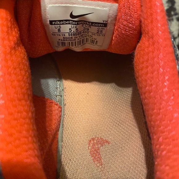 Nike Women’s Dual Fusion Running Training Shoes Gray Pink  Size 8 - Picture 7 of 7